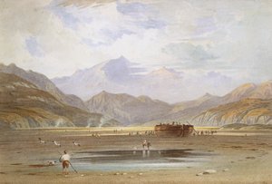 A View of Snowdon from Traeth Bach, Merioneth by John Varley